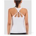 Open Back Running Sports Shirts för kvinnor